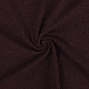 Pink / Black - Tricot Melange Black Yarn Cotton Jersey cotton jersey dressmaking UK Shop