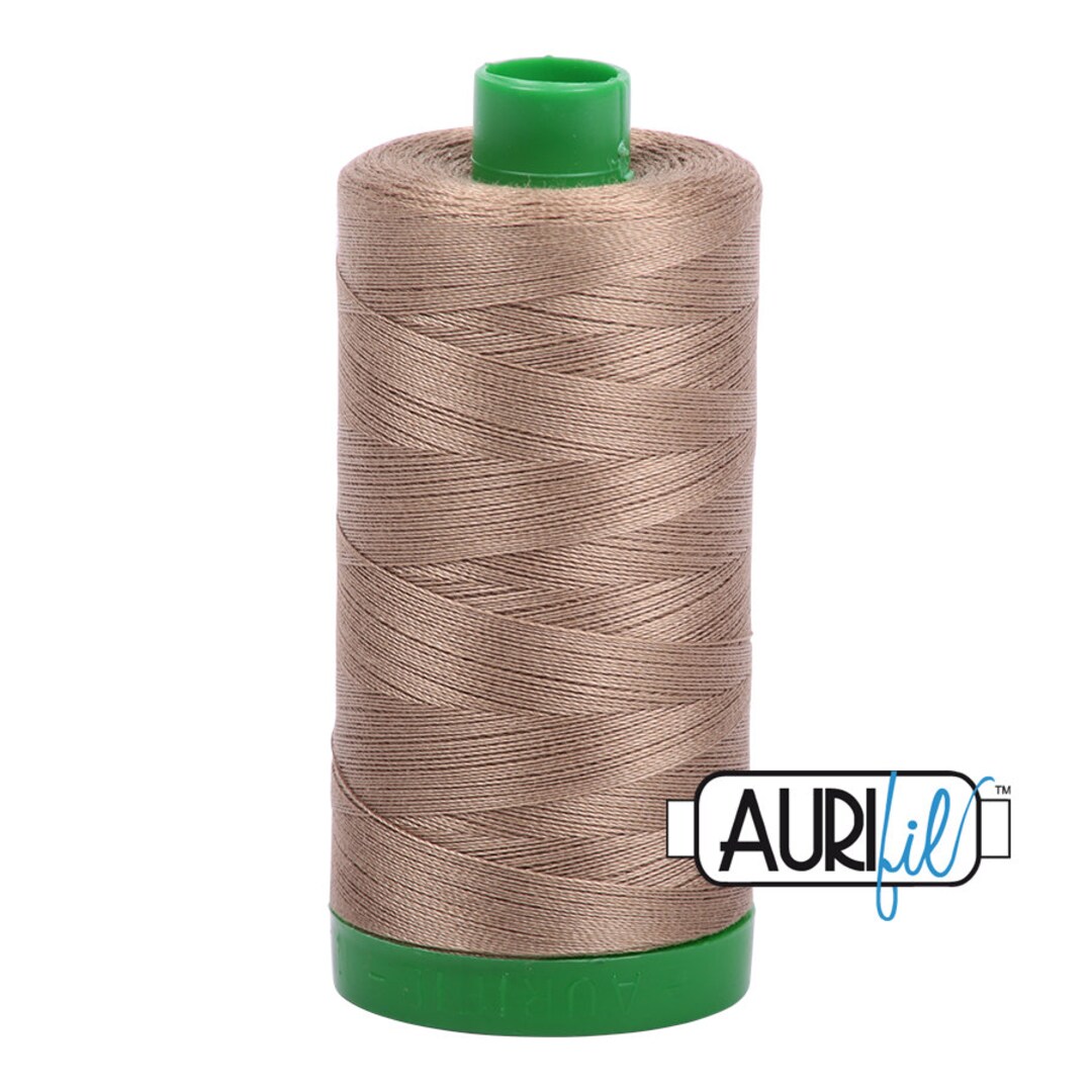 Sandstone Thread Aurifil Thread 2370 Sandstone 40wt 100% Cotton Quilting Dressmaking ...
