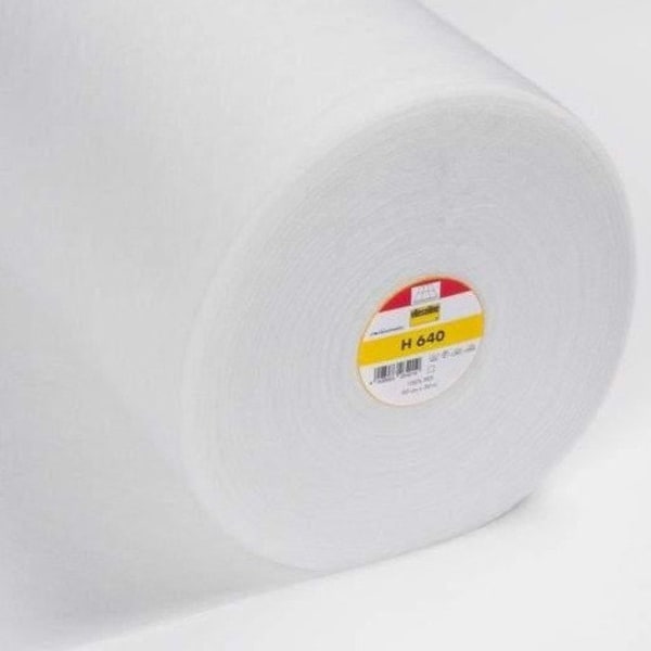 Vlieseline H640 - Iron on Fusible Volume Fleece bag making, iron on fleece UK Shop