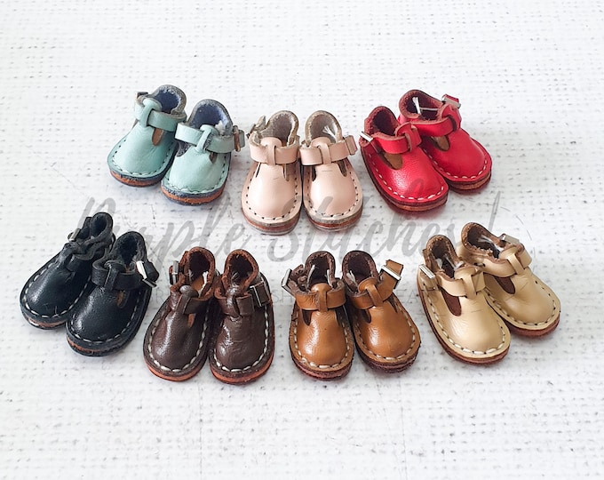 3.2cm PU Leather Doll Shoes With Snowflake Pattern Shoes Etsy UK