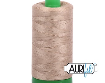 Aurifil Thread 2325 linen 40wt 100% cotton quilting dressmaking thread machine embroidery UK Shop