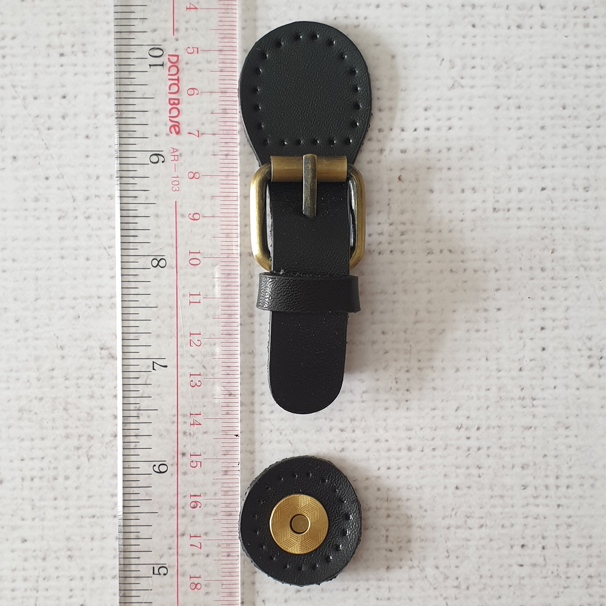 ONE Genuine Real Leather Buckles With Magnetic Snap Handbag Leather Buckle Saddle Bag Buckle for Bag Making UK Shop Etsy