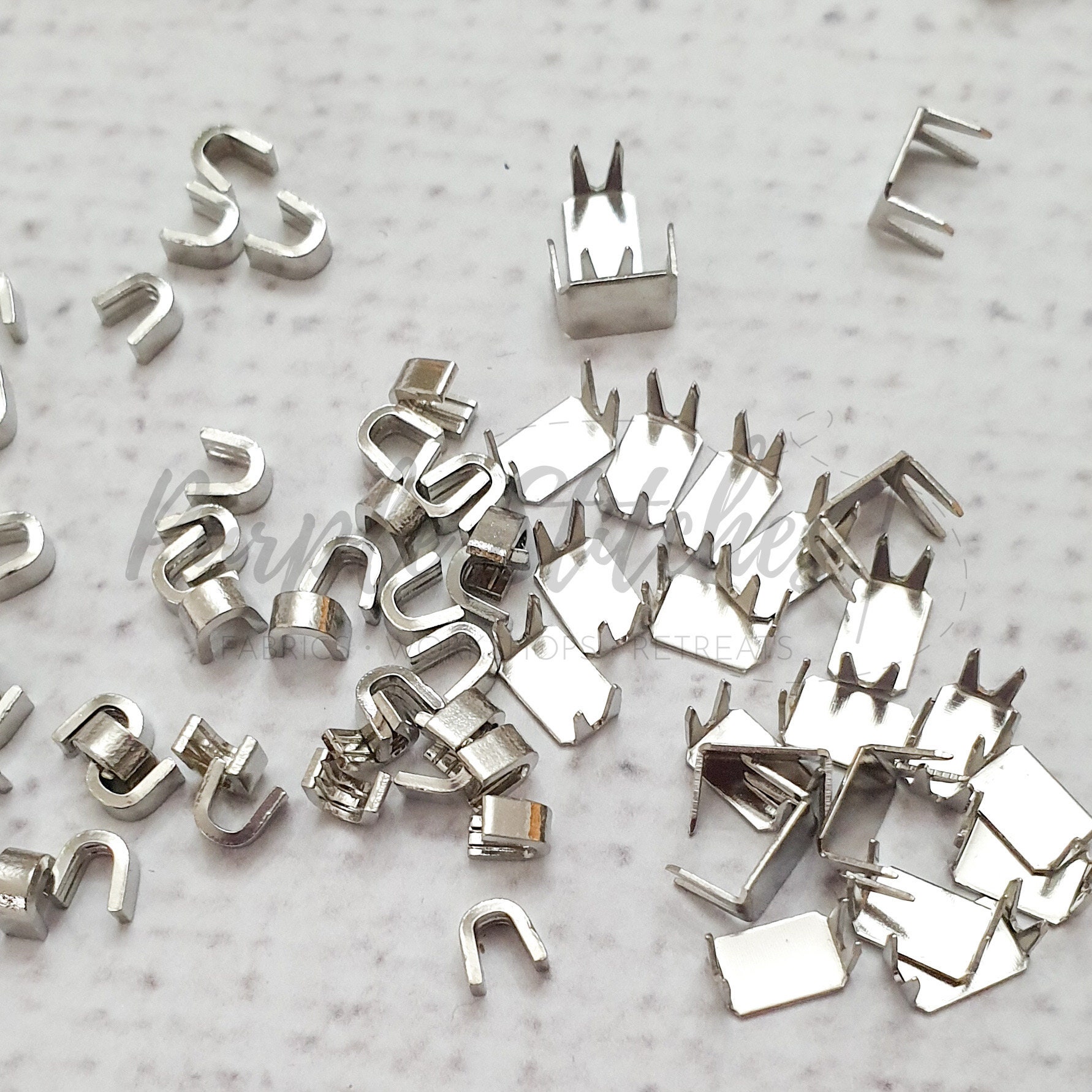 Zipper Parts Metal Pin Box And Top Stop Zipper Components For