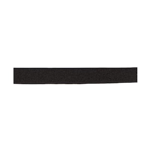 Black 10mm / 3/8&quot; Bra Strap Elastic - Bra / lingerie elastic, Scallop Edge Plush back elastic, bra making supply notion UK SHOP
