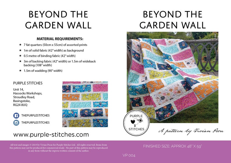 Beyond the Garden Wall - Digital Pattern - INSTANT DOWNLOAD PDF Digital ...