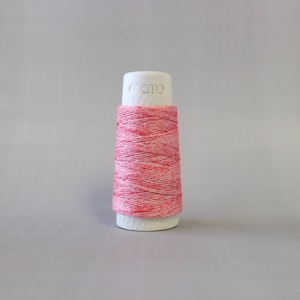 Lecien Cosmo Hidamari sashiko thread - Strawberry Milk - 30 meter skein - UK Shop 88-201