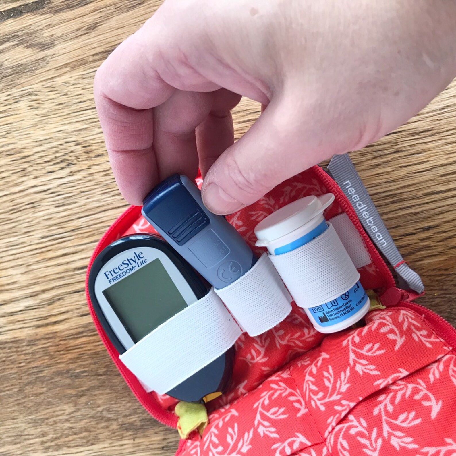 bag. Blood glucose meter case. Small diabetic test Etsy