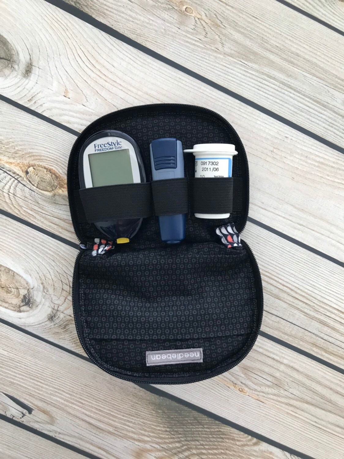 Diabetic bag. kit. Blood glucose meter case. Small Etsy