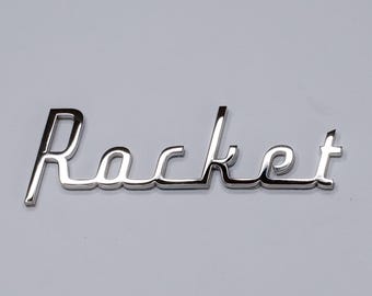 Custom Car Badge – Polished Stainless Steel Logo for Classic or Restomod – Multiple Fonts