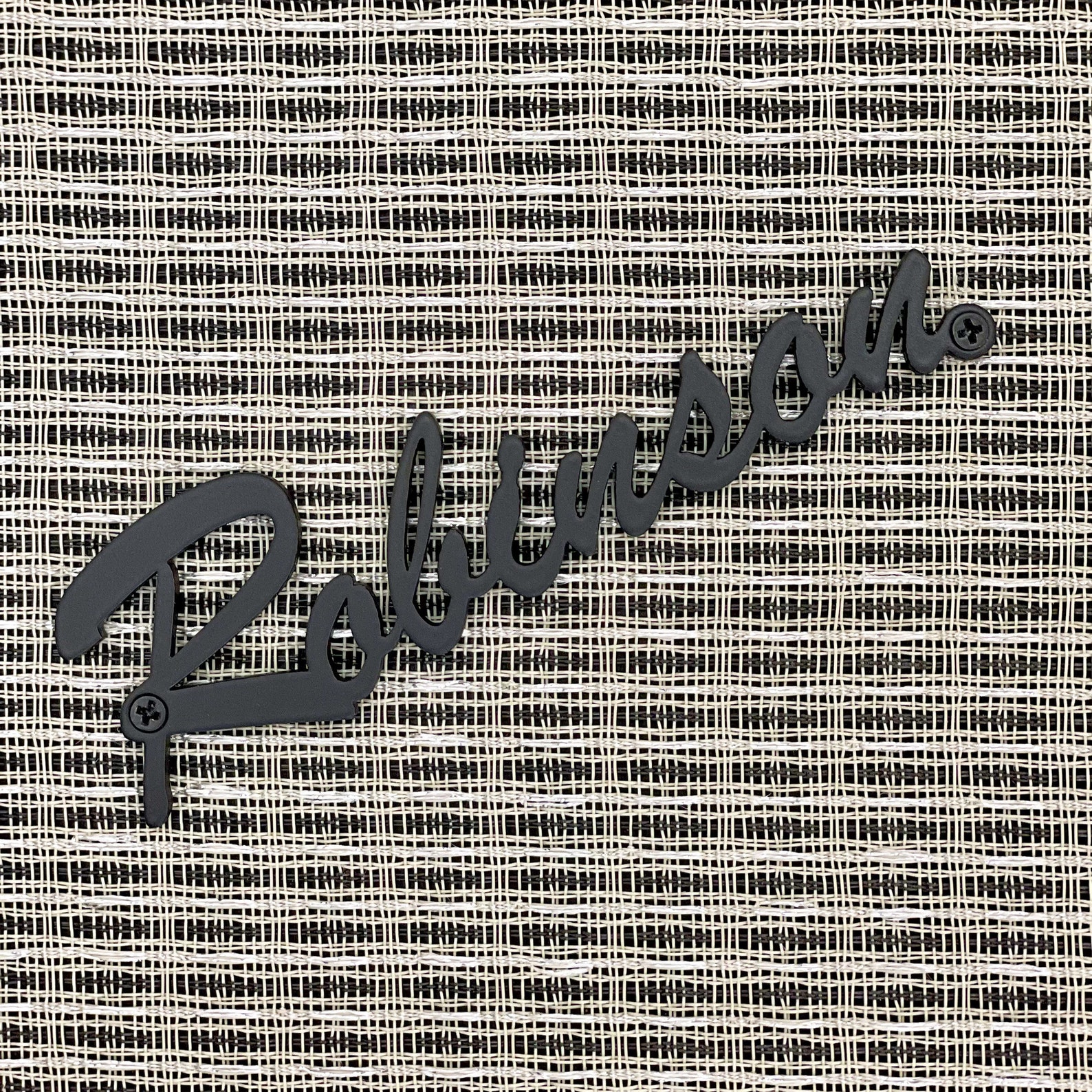 Custom Metal Guitar Amp Badge Custom Metal Name Badge Etsy