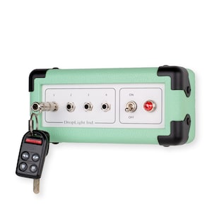 Seafoam Green Key Hanger, Guitar Amp Inspired Key Holder, Musician Gift