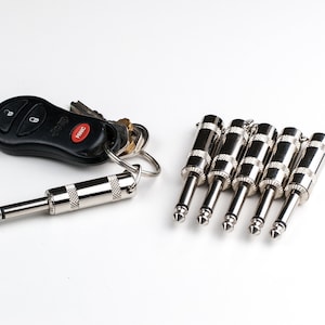 Key Holder, Wall Key Holder, Guitar Amp Key Holder, The Key Board Classic Black w/6 keychains image 3