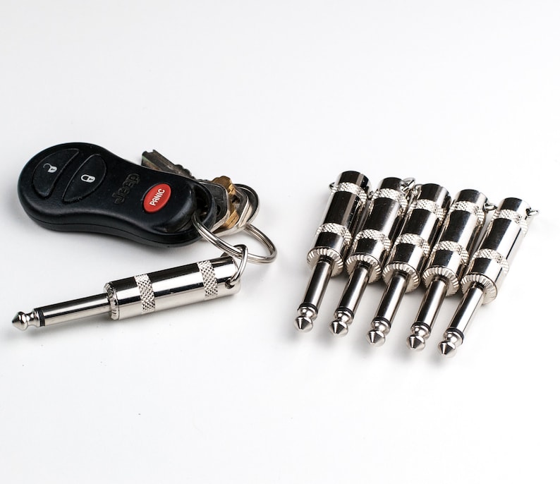 Key Holder, Wall Key Holder, Guitar Amp Key Holder, The Key Board Classic Black w/6 keychains image 3