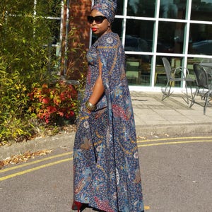kitenge designs for long dresses Modern Kitenge Designs For Long Dresses Grace Meets Comfort In This Beautiful Kitenge Dress ? Step Out In
