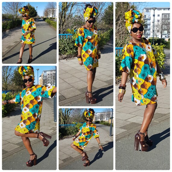 kitenge shirt dresses
