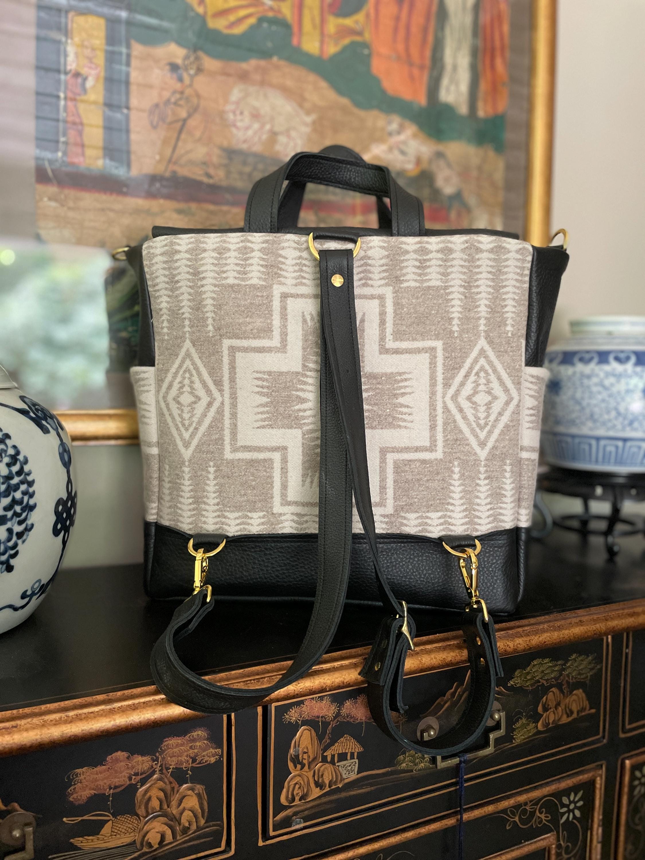 Gender Neutral Backpack Gender Neutral Backpack, Diaper Bag, Satchel, Weekender in Harding Wool ...