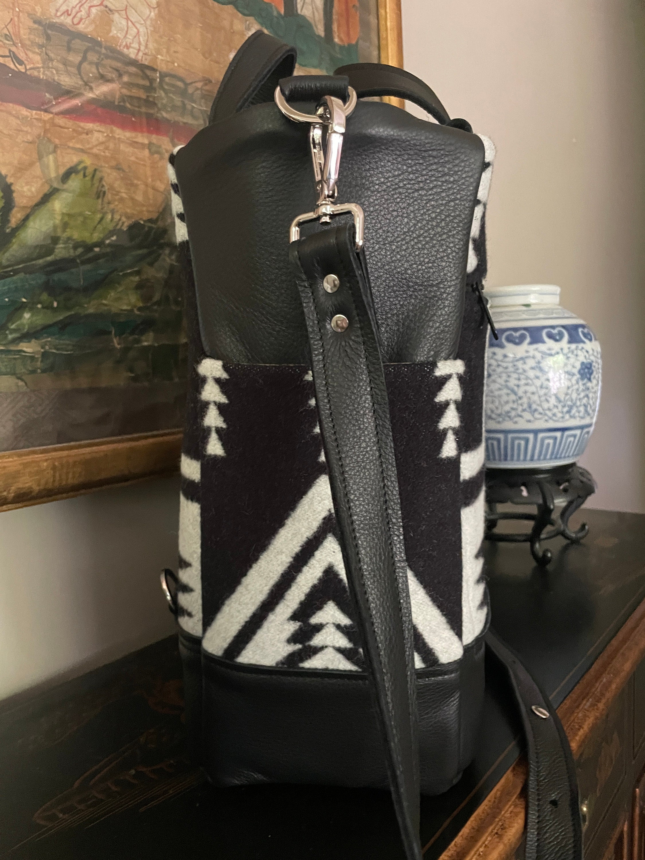 Gender Neutral Backpack Gender Neutral Backpack, Diaper Bag, Satchel, Weekender in Wool and ...