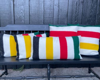 Pillow cover in Glacier National Park Oregon Blanket Wool-Southwestern Pillow Cover