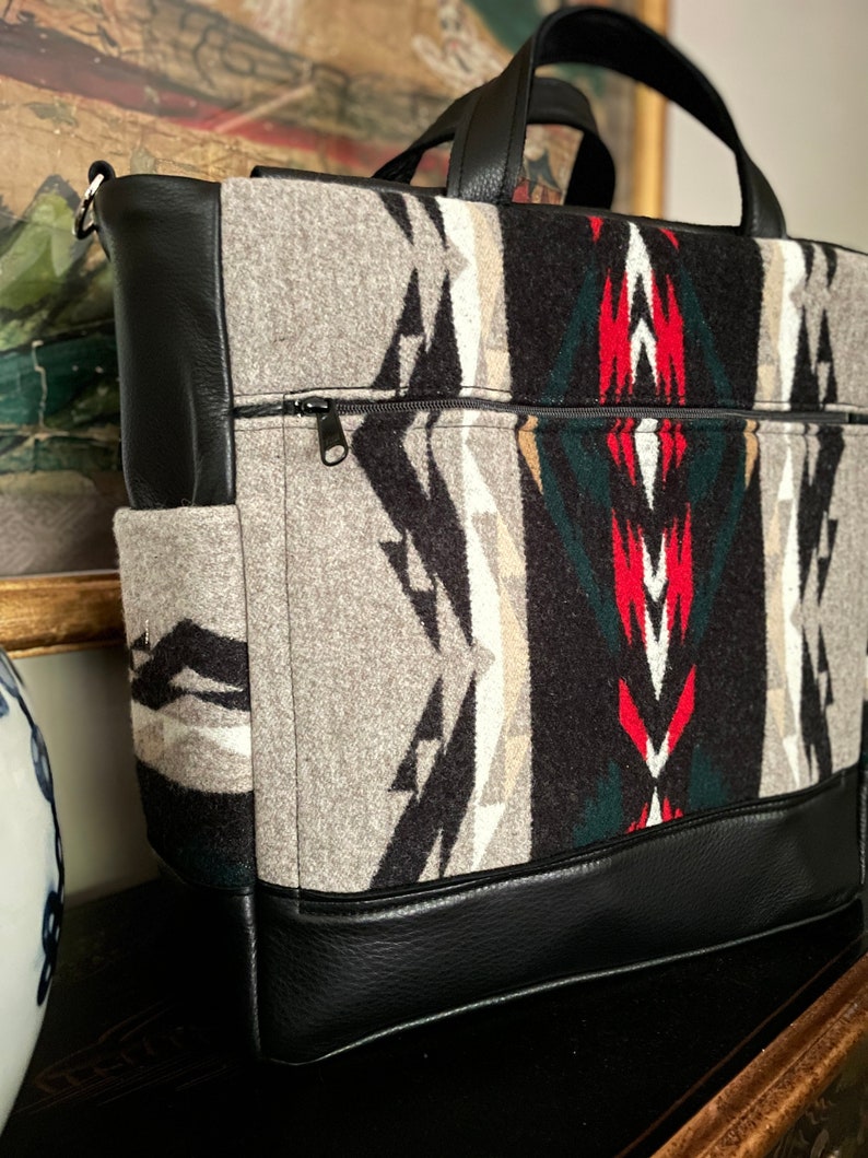 Gender Neutral Backpack Gender Neutral Backpack, Diaper Bag, Satchel, Weekender in Wool and ...
