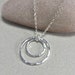 see more listings in the Silver Necklace section