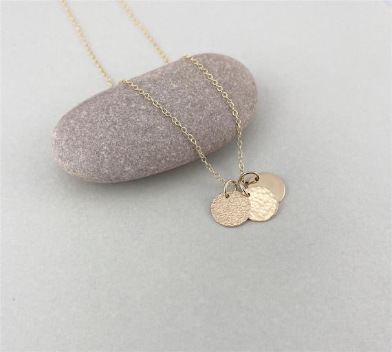 9ct Yellow Gold Disc Necklace – The Goldsmiths Gallery Limited