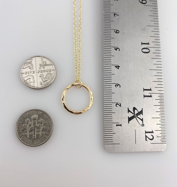 9ct Gold Sapphire & Diamond Cluster Pendant Necklace | 949453 |  Sellingantiques.co.uk