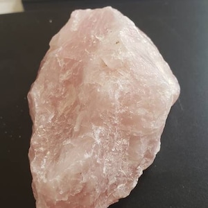 Big Raw Rose quartz,3 1/2&quot;, Polishing,cabbing, crystal grid,Mini zen gardens, 814