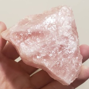 Big Raw Rose quartz,3&quot;, Polishing, crystal grid,Mini zen gardens, 813