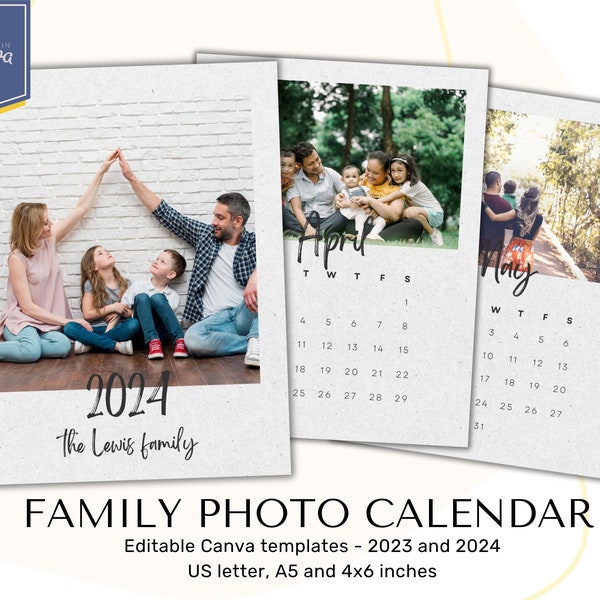 Photo Calendar Etsy