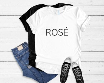 Rose Wine Shirt | Wine Shirt for Women | Wine Tasting Shirt | Rose Shirt | Girl’s Wine Trip Shirts | Rose Wine Tee |
