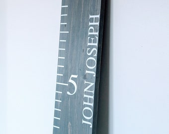 Growth Chart Ruler 3D, Playroom Growing Ruler Decor, Wood Growth Chart, 1st Birthday Gift, Nursery Signs, Kids Wall Art, New Baby Gift