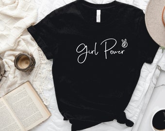 Girl Power T-Shirt, Valentinstag Geschenk, Geschenk für Sie, Zukunft ist weibliches Crew-Shirt, Gleichrecht-T-Shirt, grl pwr Shirt, Inspirations-T-Shirt