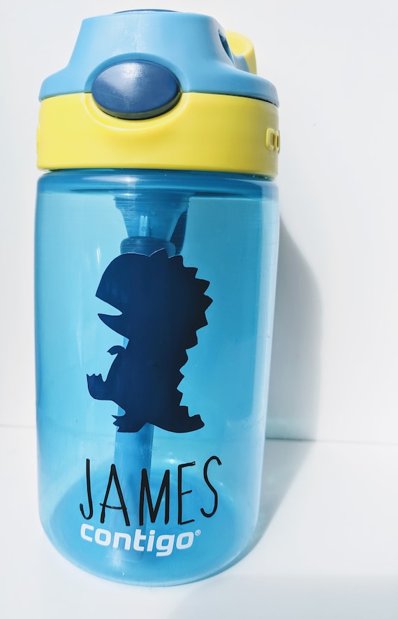 Contigo Water Bottle for Kids Decal, Dinosaur Decal , Personalized Water  Bottledecal, Personalized Sippy Cup, Dinosaur Waterbottle Decal 