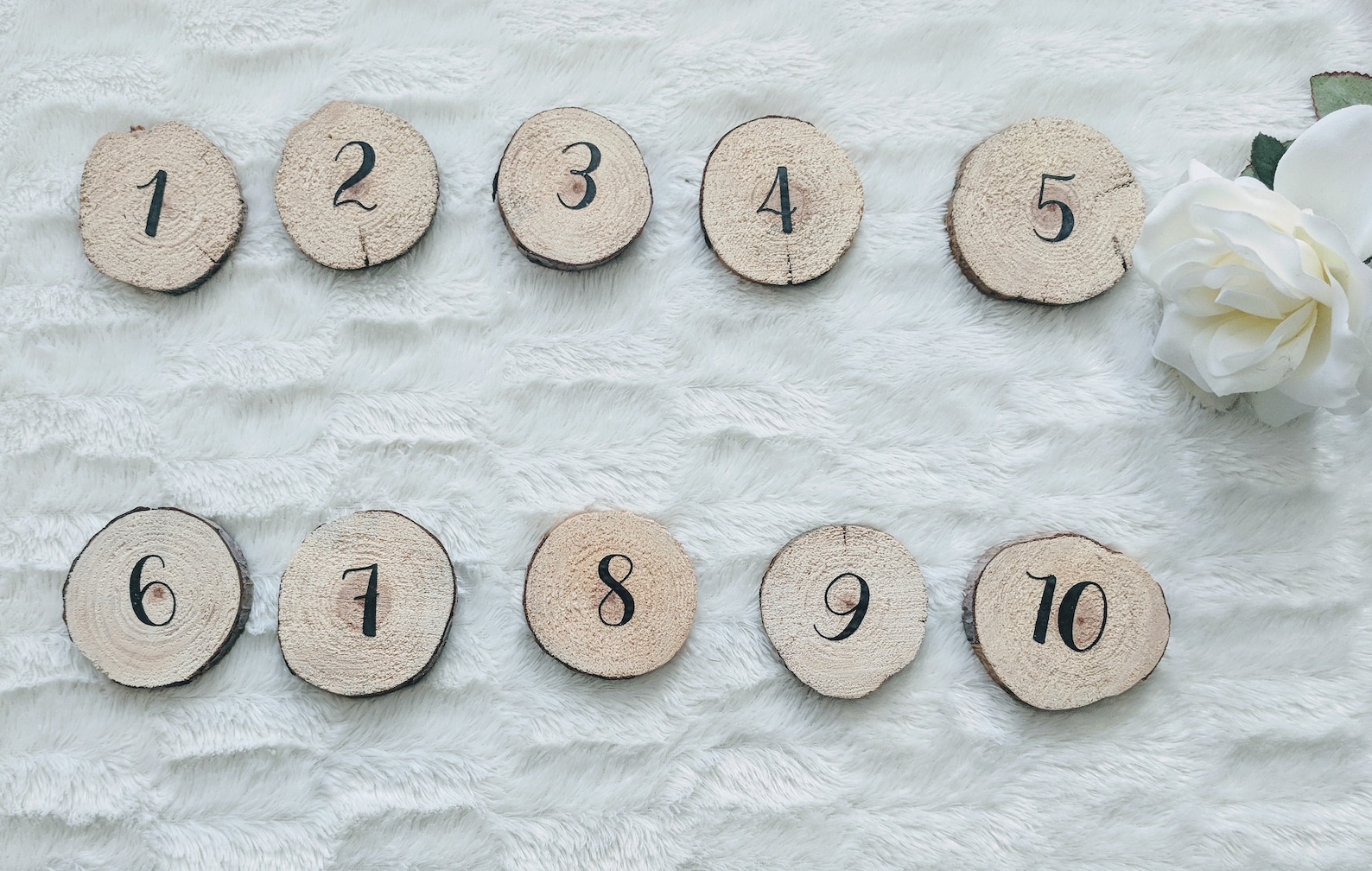 Rustic Table Numbers Rustic Wedding Decor Wooden Table - Etsy Canada
