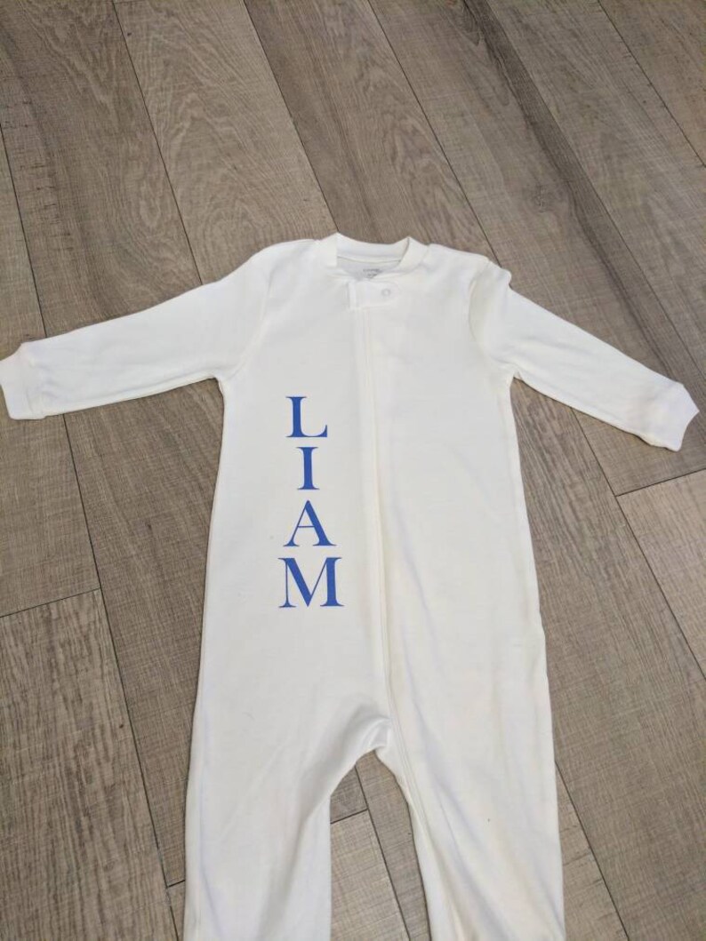 Pajamas Pyjamas Personalized Baby Pajamas Custom Pajamas Etsy Canada