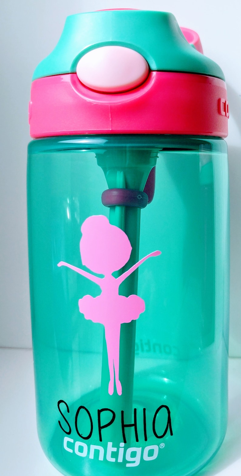 Gymnastics Bottle Decal Dance Water Bottle Decal Ballet Etsy