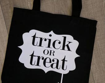 Süßes oder Saures Spinne Halloween Tasche, Halloween Tote, Halloween Tasche, Spinne Halloween Tote, benutzerdefinierte Halloween, leuchten in der dunklen Tasche,