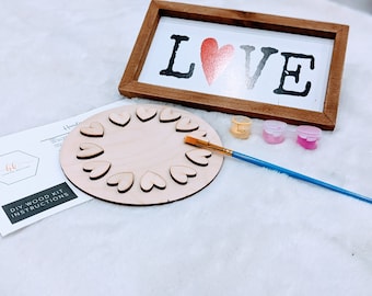 The Kids Craft DIY Crafts, Valentines Rainbow Kids Crafts Box, Crafts Box for Kids, Arts & Crafts Activity, Busy Kid Gift for Girls, Boys