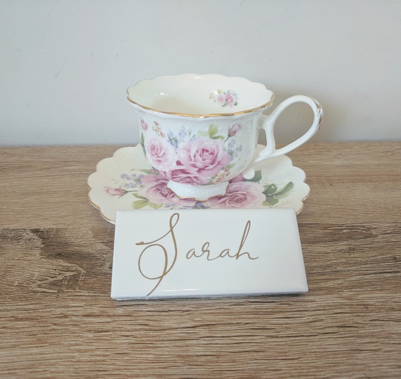 Seating Chart Alternative Tile Placement Card Place Card Marble Place Cards