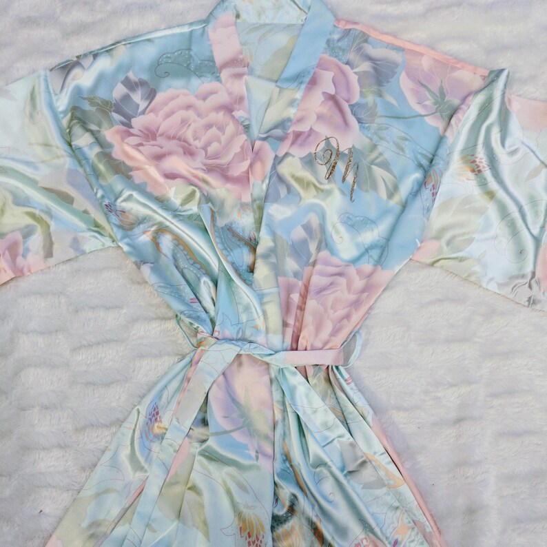 Set of 5 Bridal Party RobesMatching Set of Bridesmaid Etsy