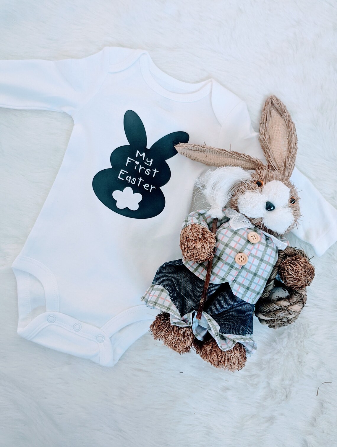 First Easter Easter Outfit Easter Baby Clothes Easter Boy Etsy