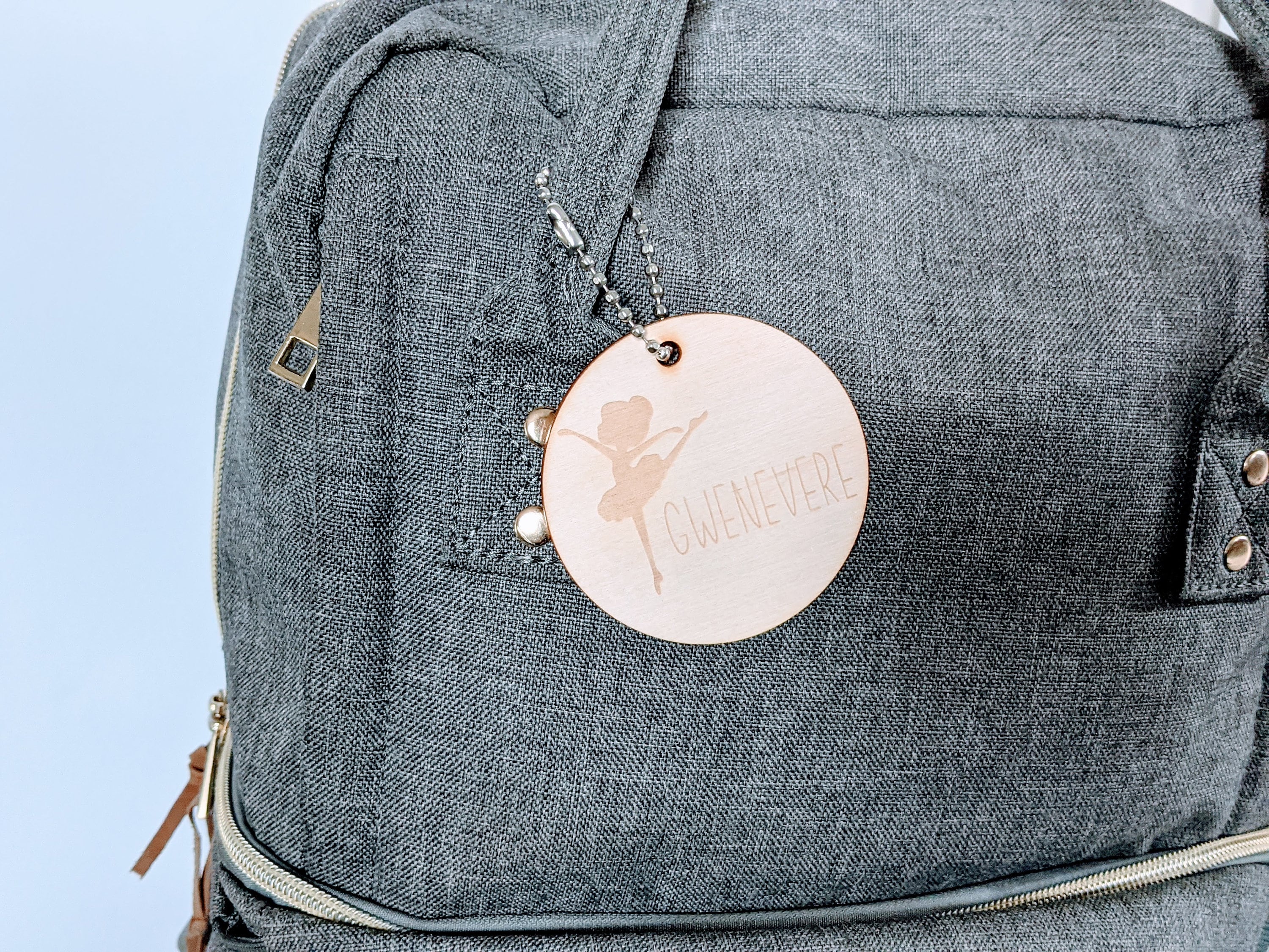 How To Put A Keychain On A Backpack