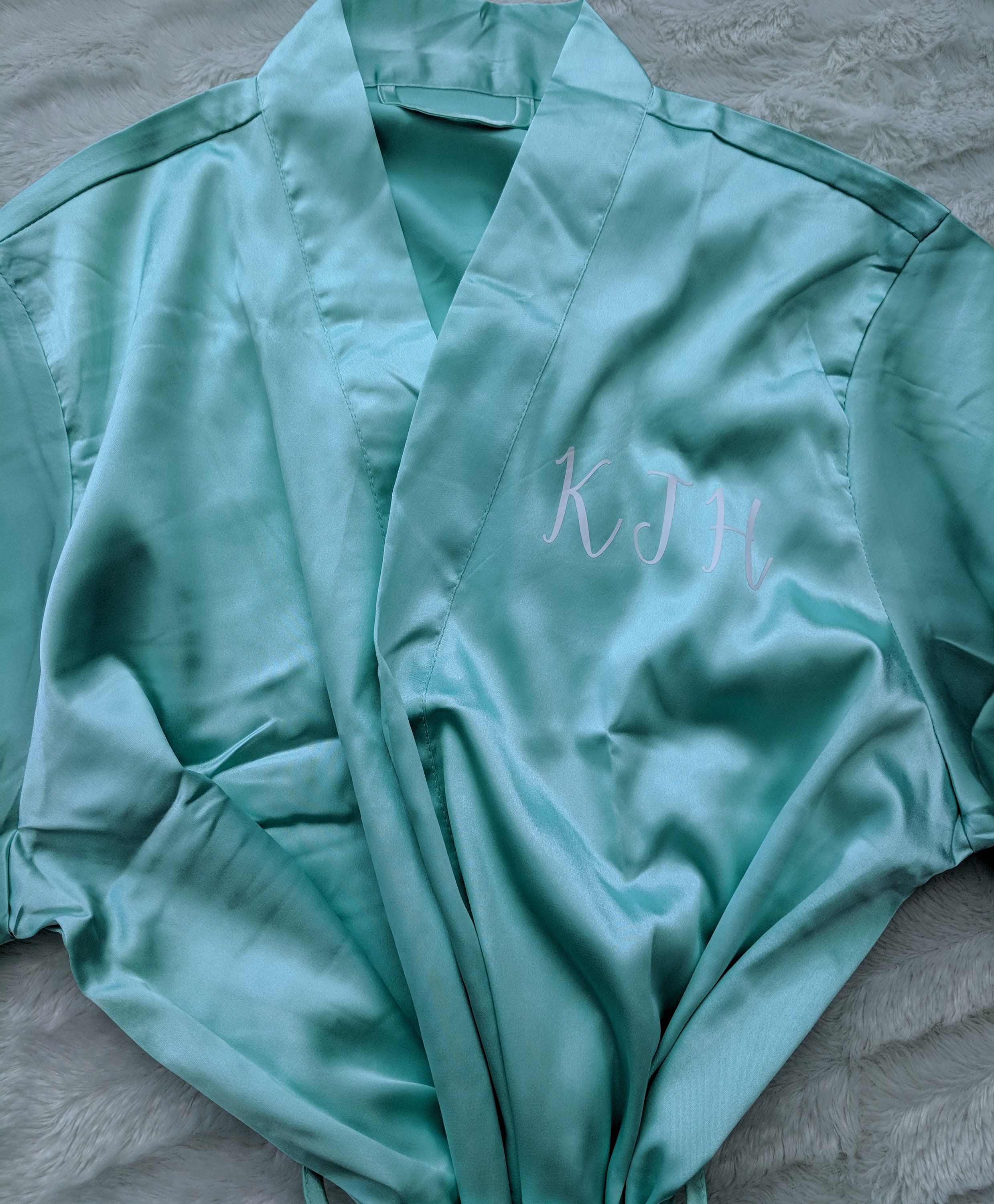 Set of 3 Robes 3 Satin Robes Bridal Party Robes Silk Robes Etsy