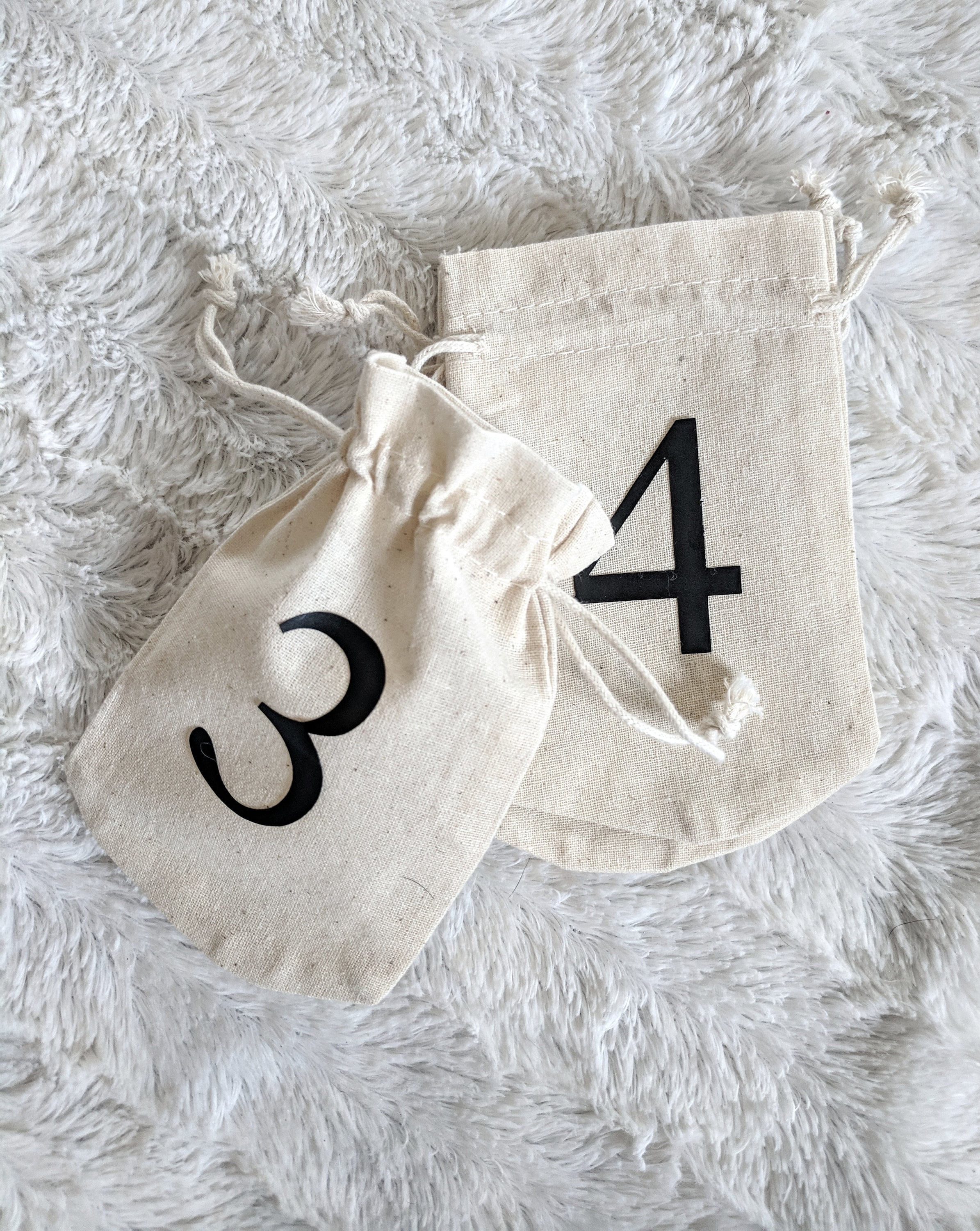 New Tradition Advent Christmas Bags, Countdown to Christmas, Festive Advent Calendar, Advent Christmas Calendar Bags, Small advent Calendar
