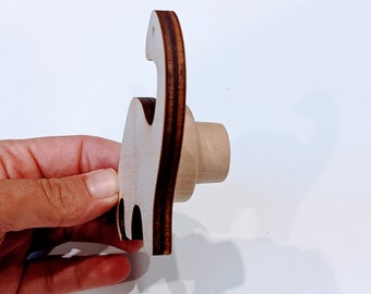 Dinosaur Wooden Drawer Pulls, Dinosaur Theme drawer Handles, T-Rex Cupboard Button, Brontosaurus door Pulls, Dinosaur Furniture Handle, Dino