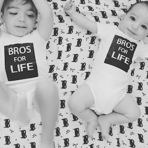Matching Bro for Life Shirts - Big Brother and Little Brother Shirt Set - Shirts for Brothers - Matching Brother Shirts -  Sibling Outfits