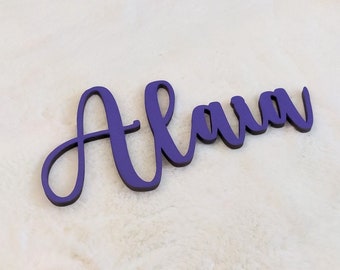 Nursery Name Sign, Wooden Name Sign, Newborn Photo Prop, Baby Shower Gift, Personalized Gifts, Hospital Sign, Name Rounds, Baby Announcement