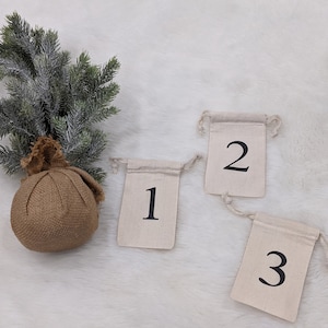 Adventskalender füllen, Adventskalender füllen, Adventskalender basteln, DIY Adventskalender basteln