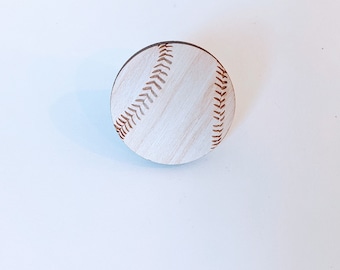 Baseball Drawer Knobs, Baseball Bedroom Decor, Decorative Dresser Handle, Softball Pulls, Sports Theme Kids Room, Bathroom Cupboard Knobs