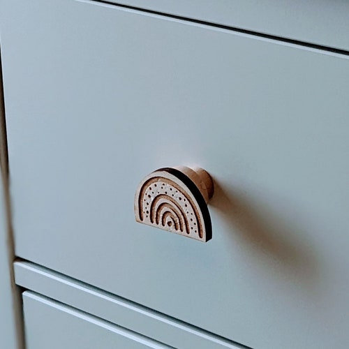 Rainbow Drawer Knobs Pulls Kids Knobs Dresser Etsy